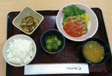 食事の写真